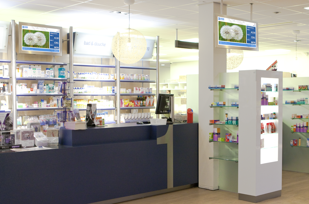 Combining with digital signage